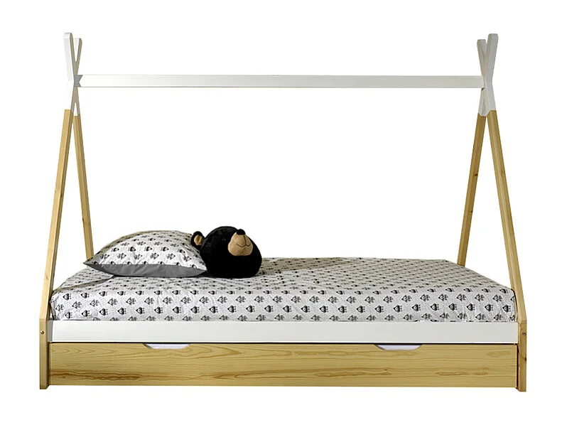 Letto Tipi con box estraibile