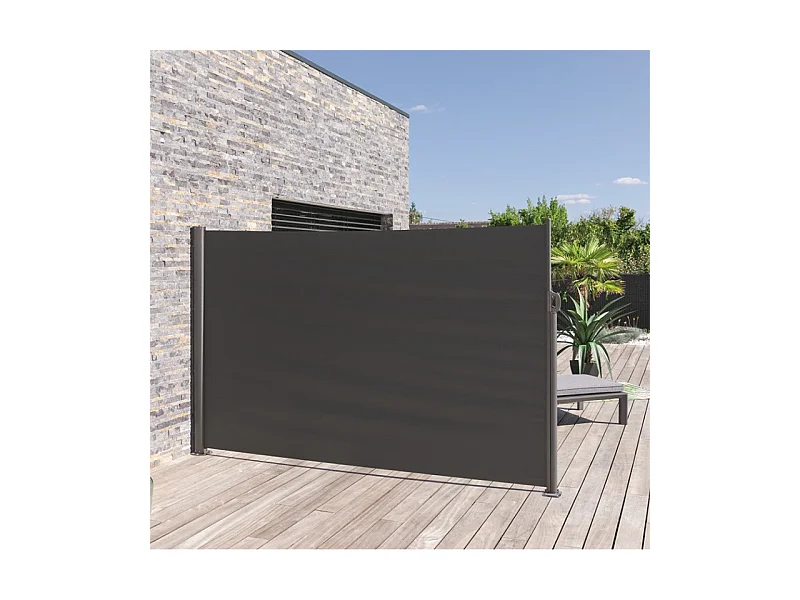 Paravent écran Antao graphite Hespéride