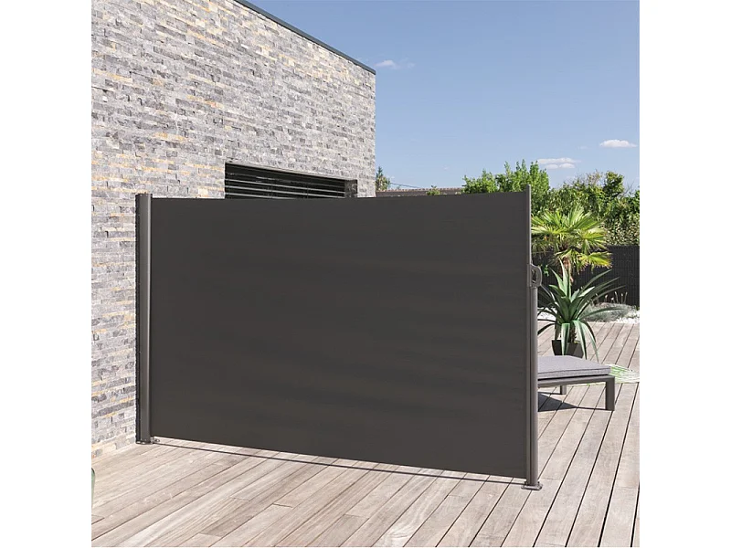 Paravent écran Antao graphite Hespéride