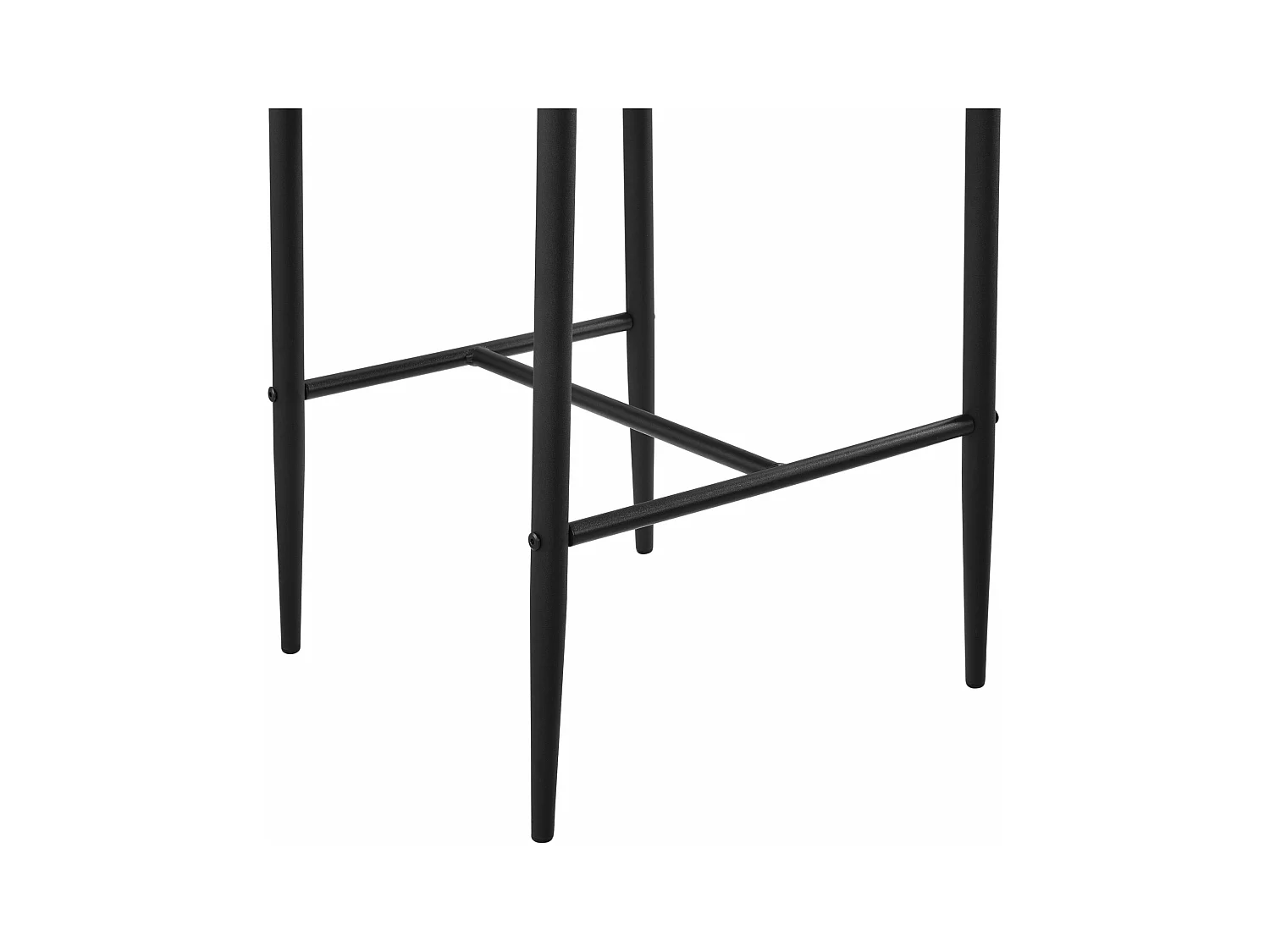 Lot de 2 tabourets blanche 43 x 47 x 96 cm 03_0005786/2