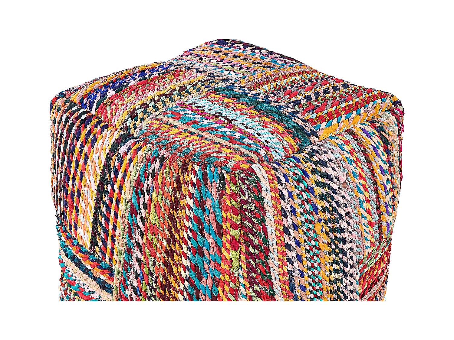 Pouf MEKHTAR Coton Multicolore