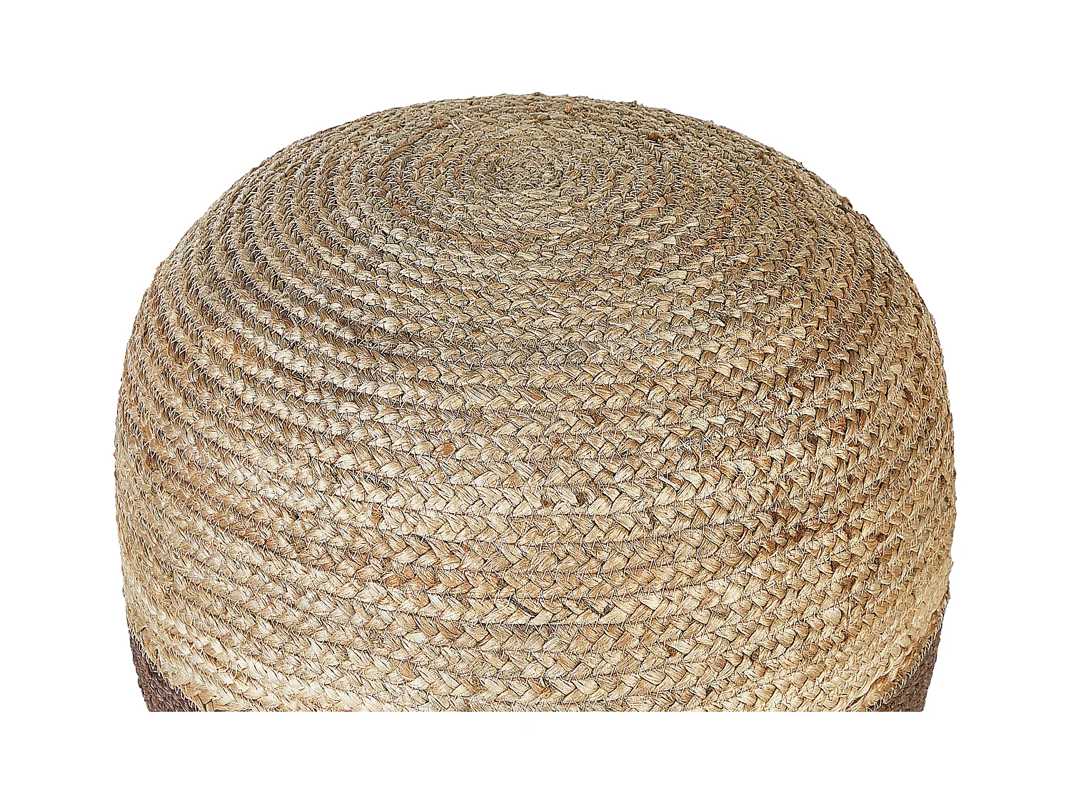 Pouf DUKI Jute Marron