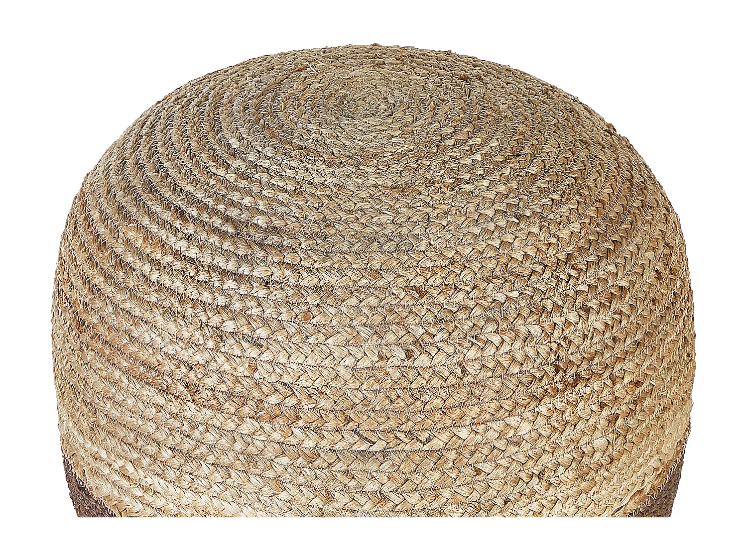 Pouf DUKI Jute Marron
