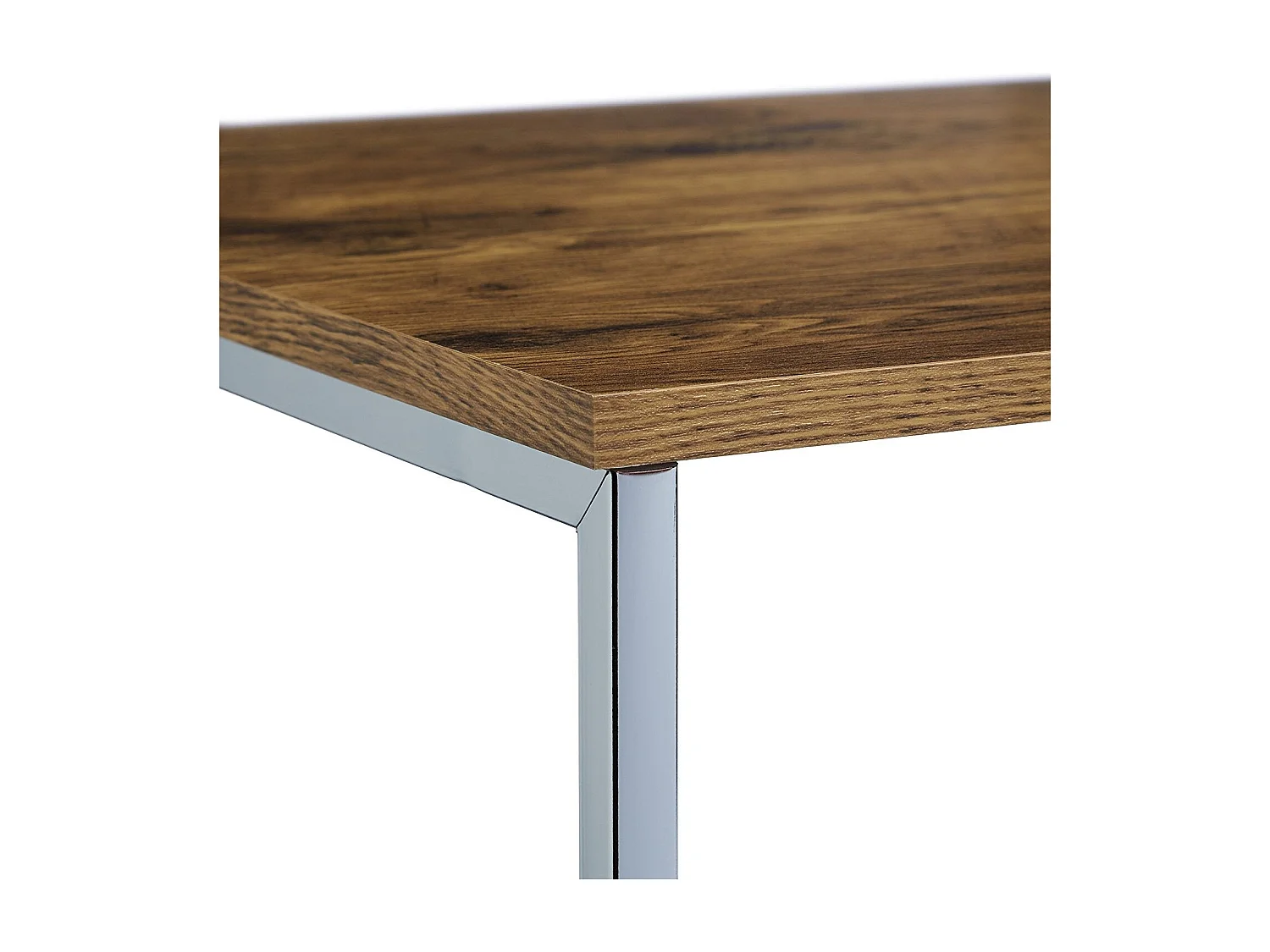 Lot de 3 tables bois marron 40 x 40 x 42 cm 0913002