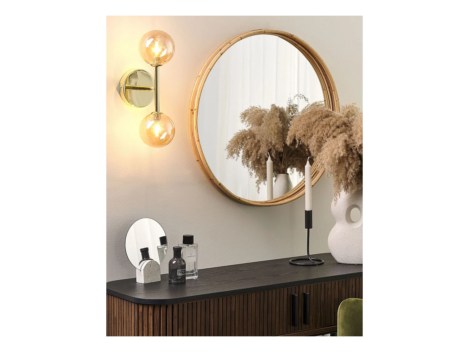 Wandlamp RAMIS Metaal Goud