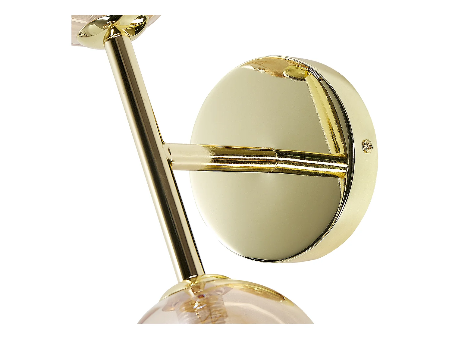 Lampa ścienna RAMIS Metal Złoty