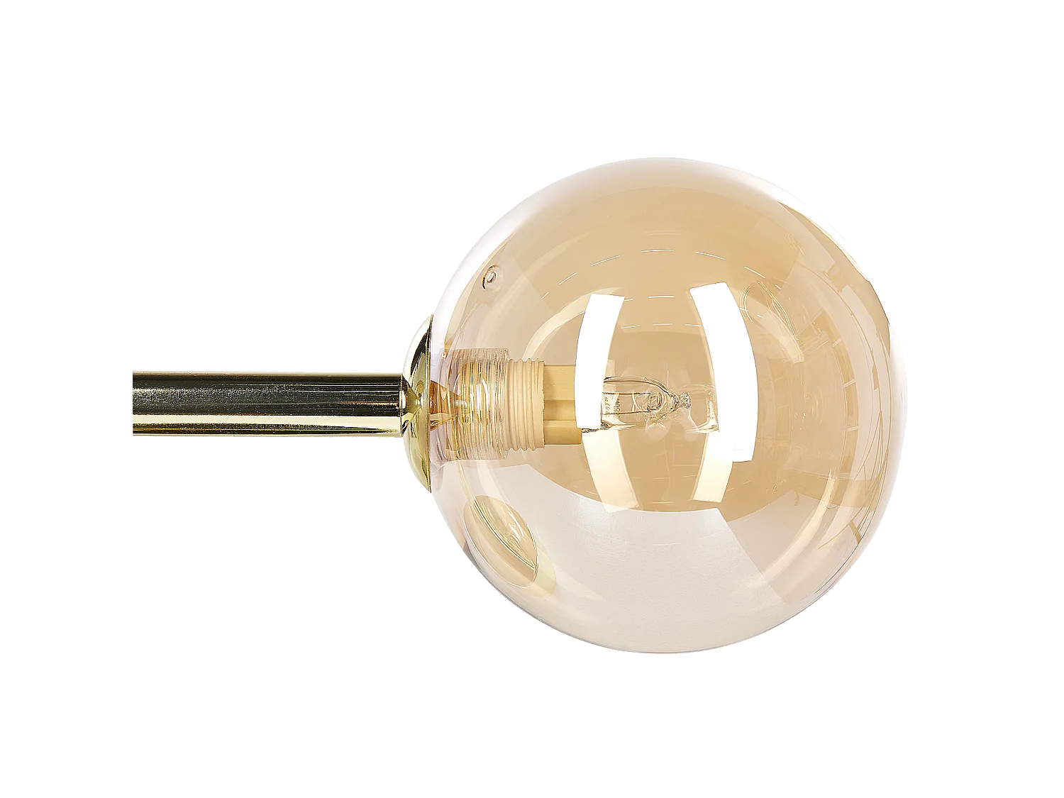 Lampe murale RAMIS Métal Doré