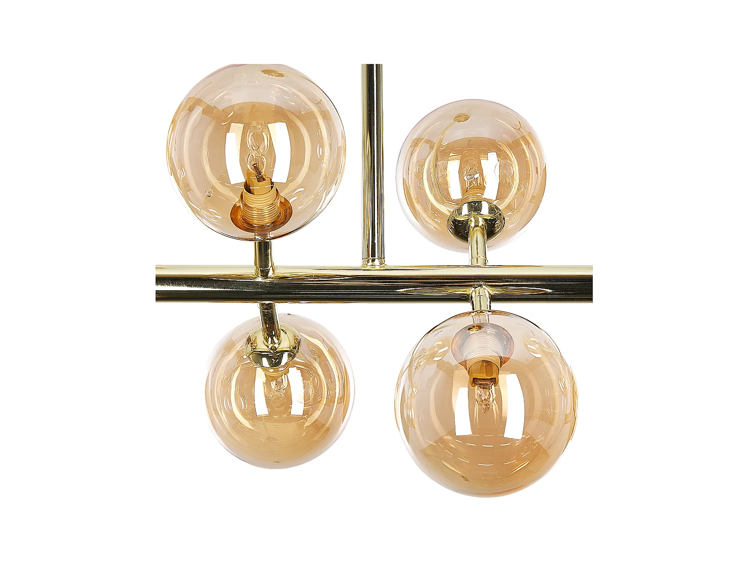 Lámpara colgante RAMIS Metal Dorado