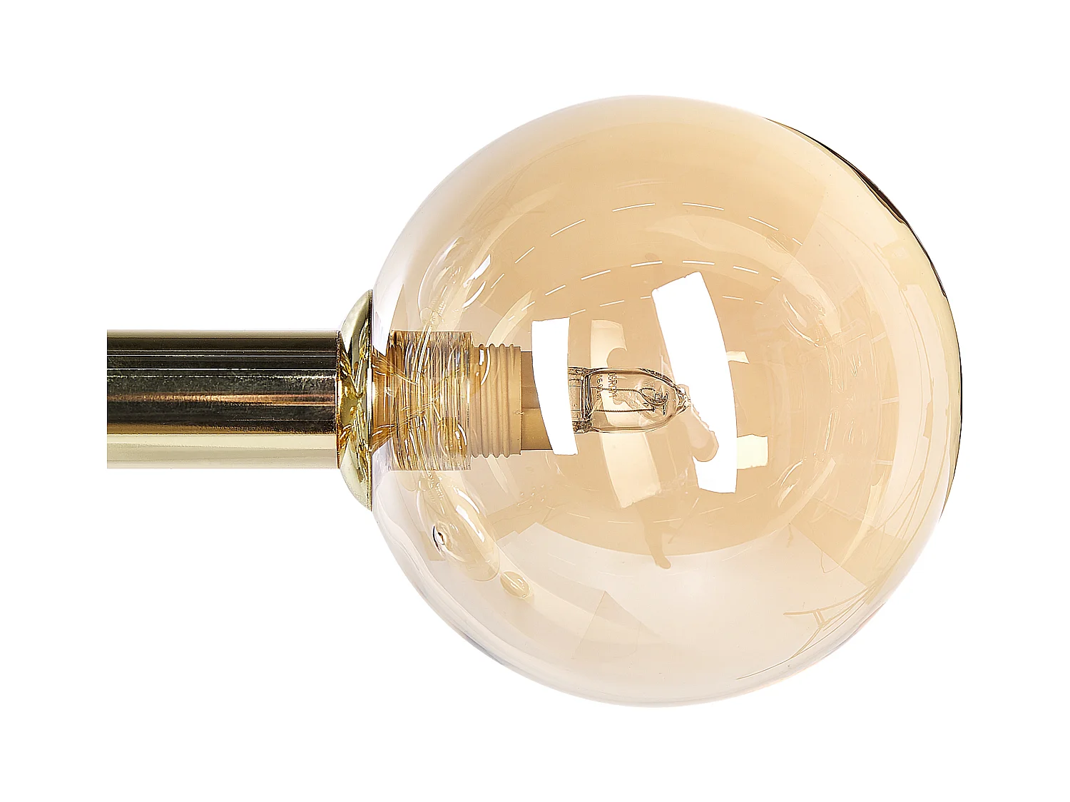 Lámpara colgante RAMIS Metal Dorado