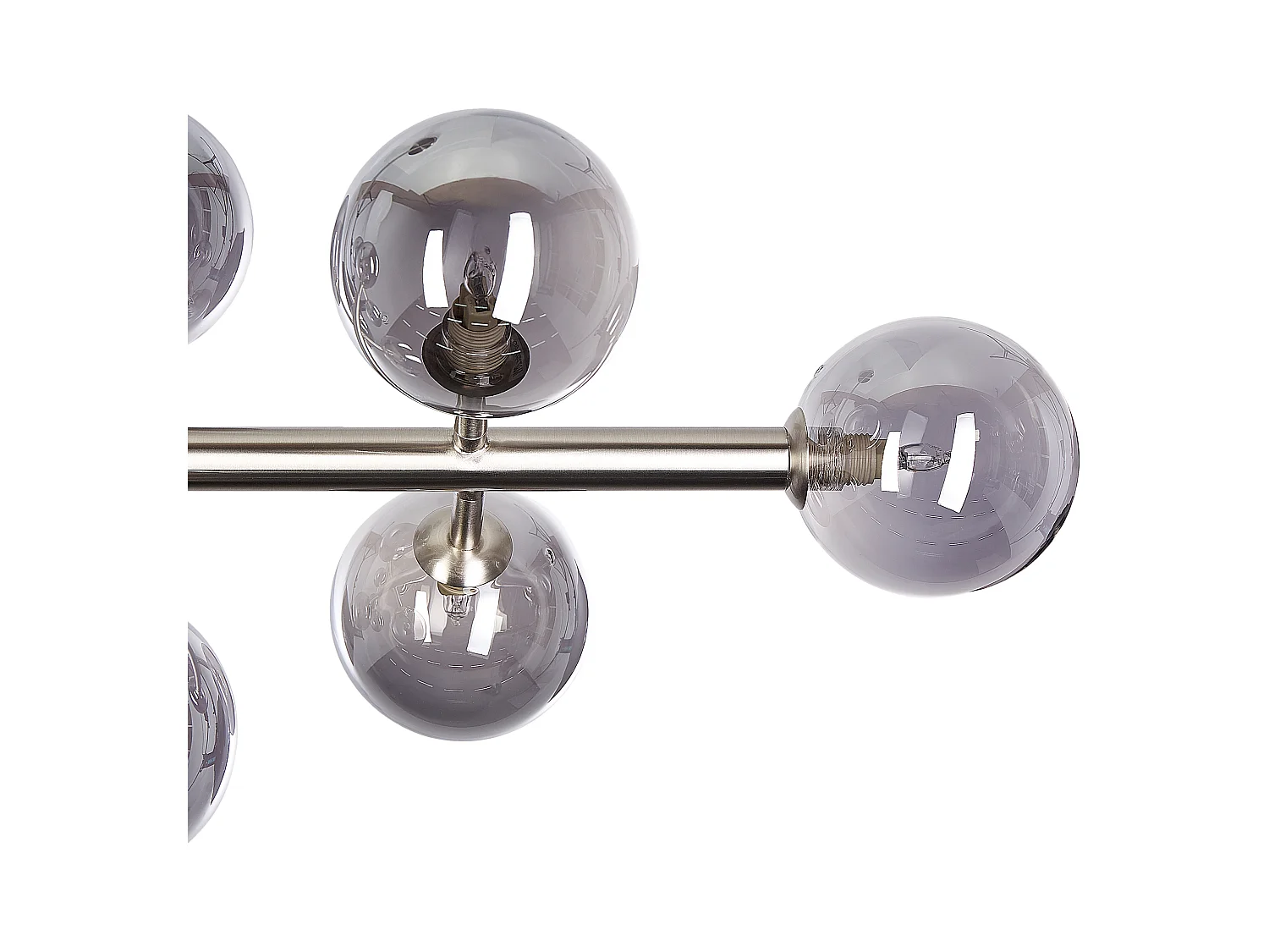 Lampe suspension RAMIS Métal Argenté