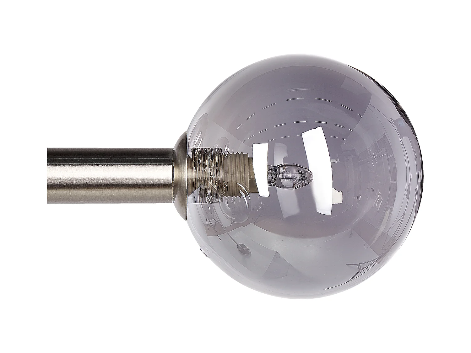 Lampe suspension RAMIS Métal Argenté