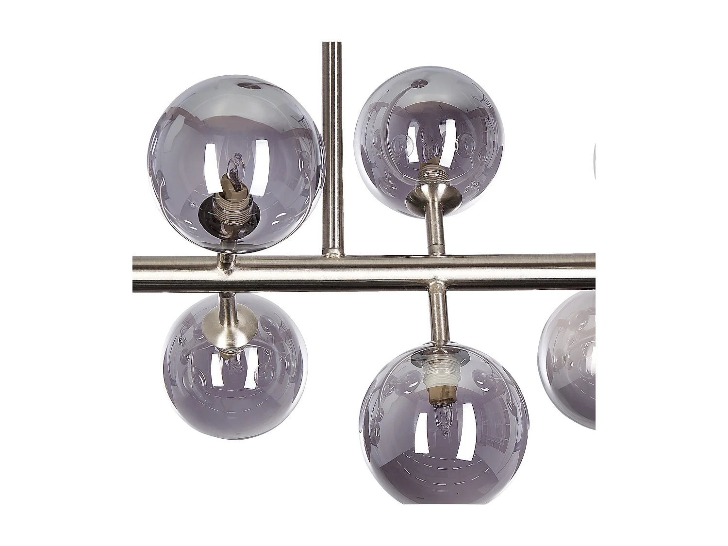 Lampe suspension RAMIS Métal Argenté