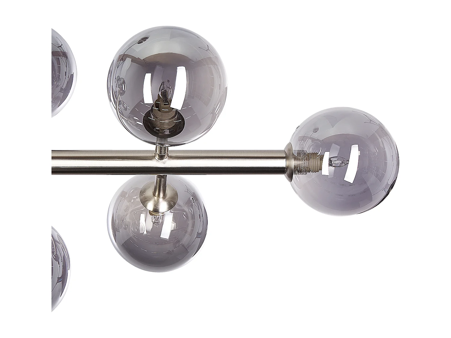 Lampe suspension RAMIS Métal Argenté