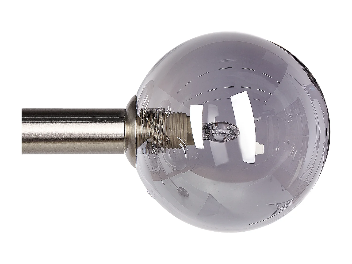 Lampe suspension RAMIS Métal Argenté