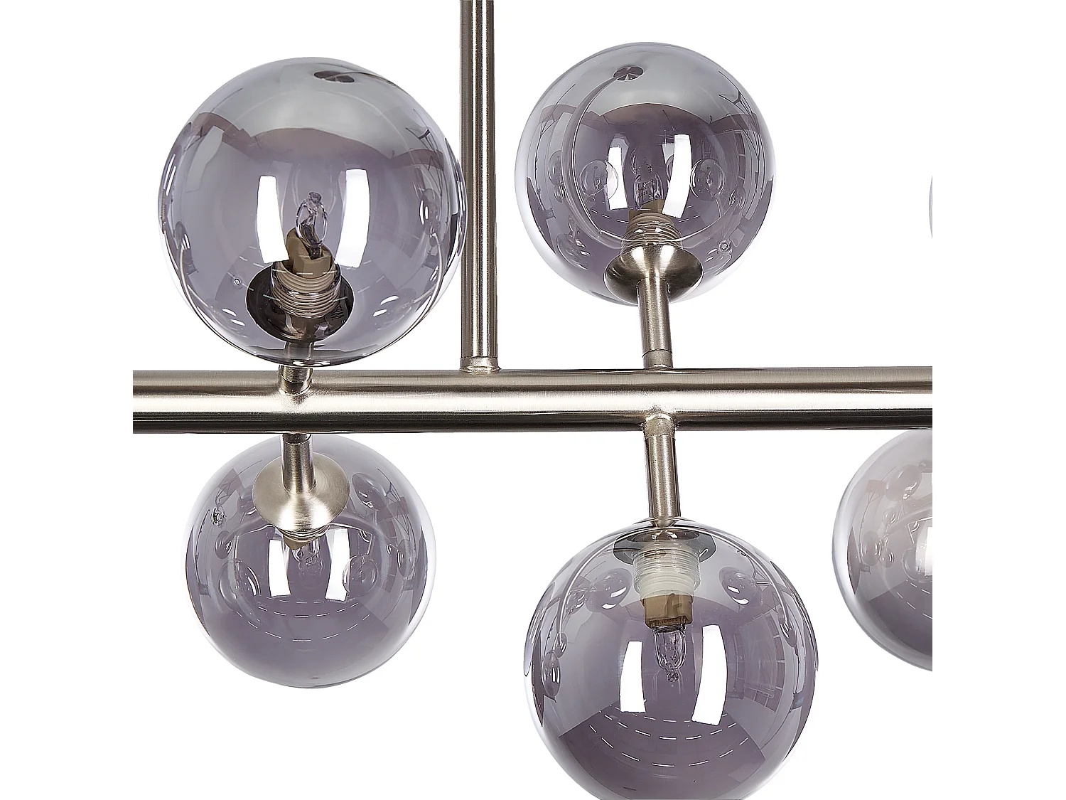Lampe suspension RAMIS Métal Argenté