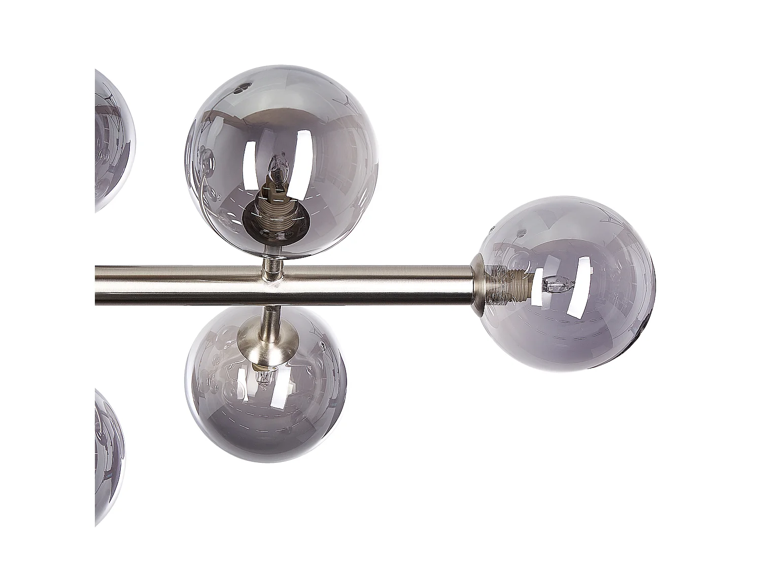 Lampe suspension RAMIS Métal Argenté