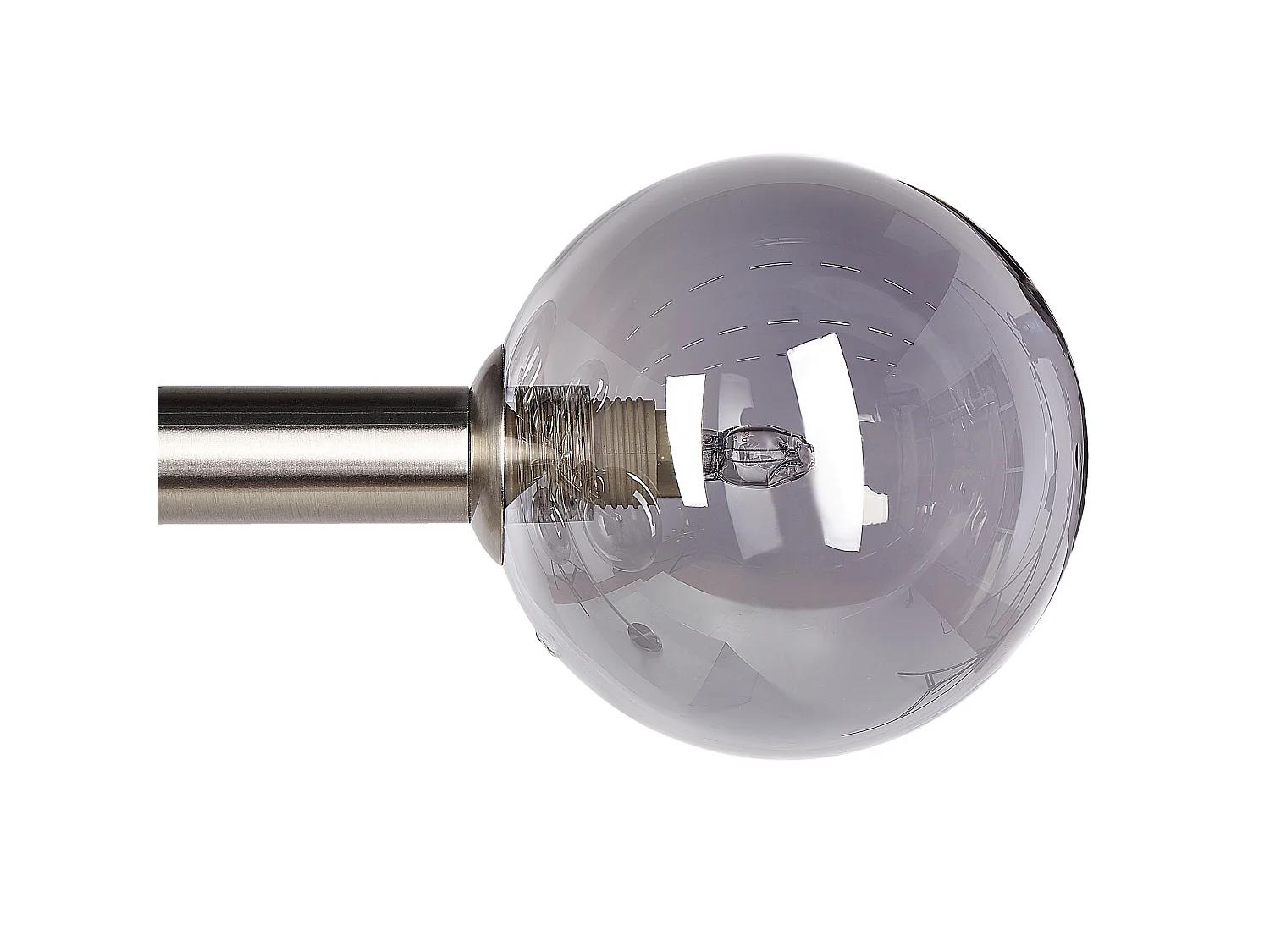 Lampe suspension RAMIS Métal Argenté