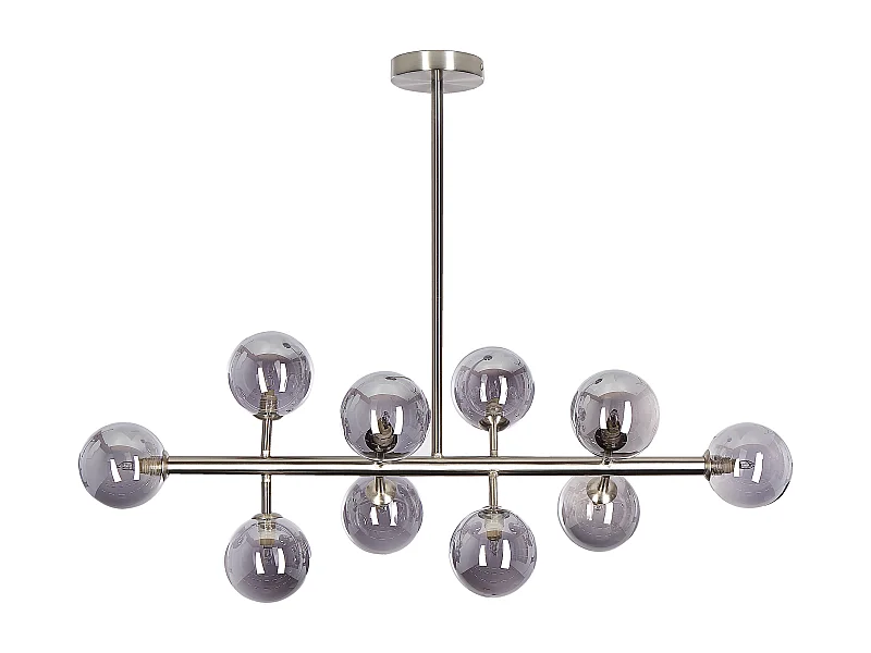 Lampe suspension RAMIS Métal Argenté