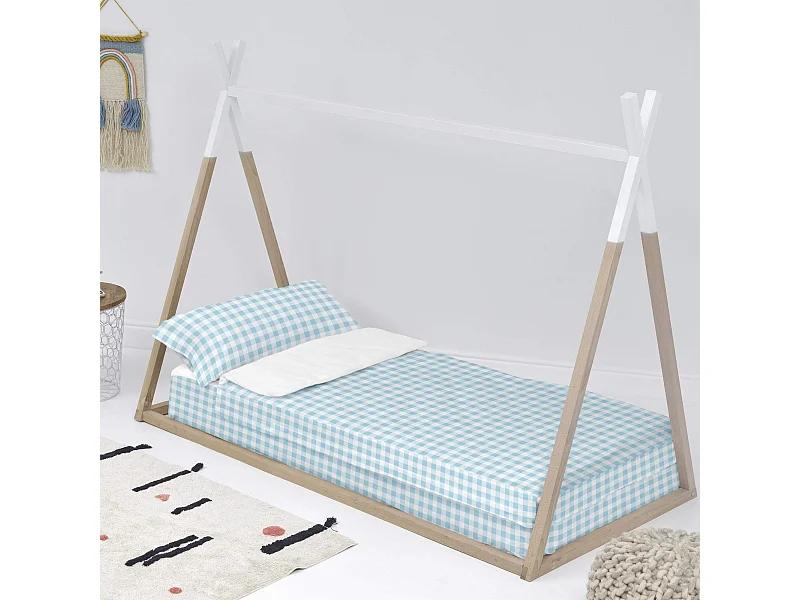 Nordic sack 105x200 cm Mit füllung Vichy