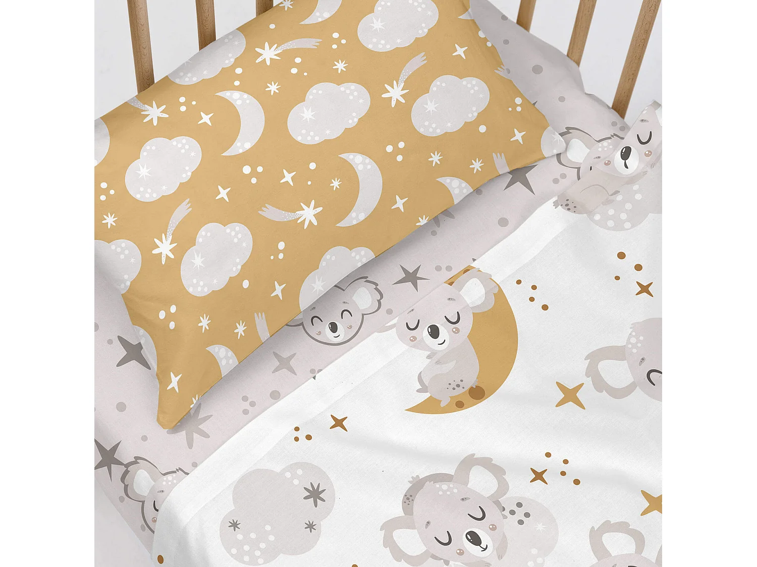 Drap-housse Berceau 60x120 cm Baby koala