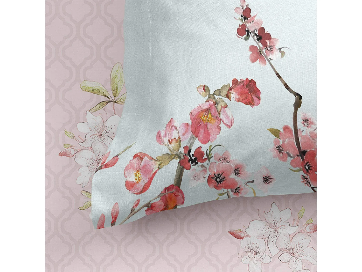 Drap-housse 140x200 cm Chinoiserie