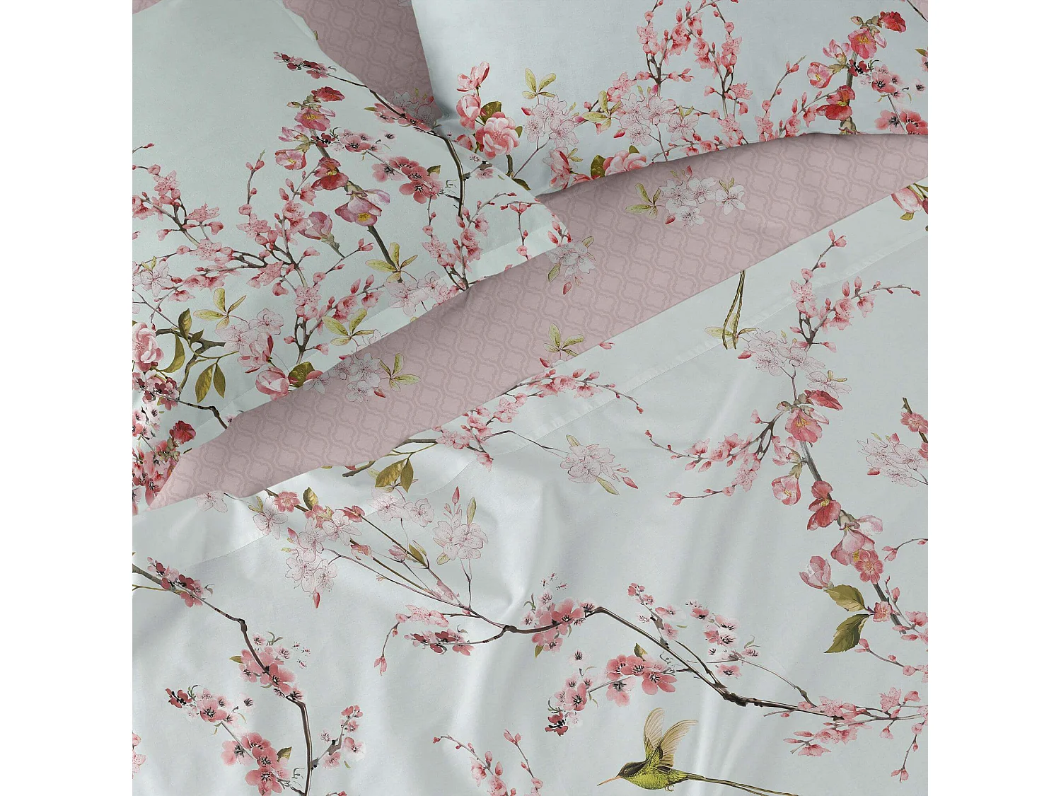 Drap-housse 140x200 cm Chinoiserie