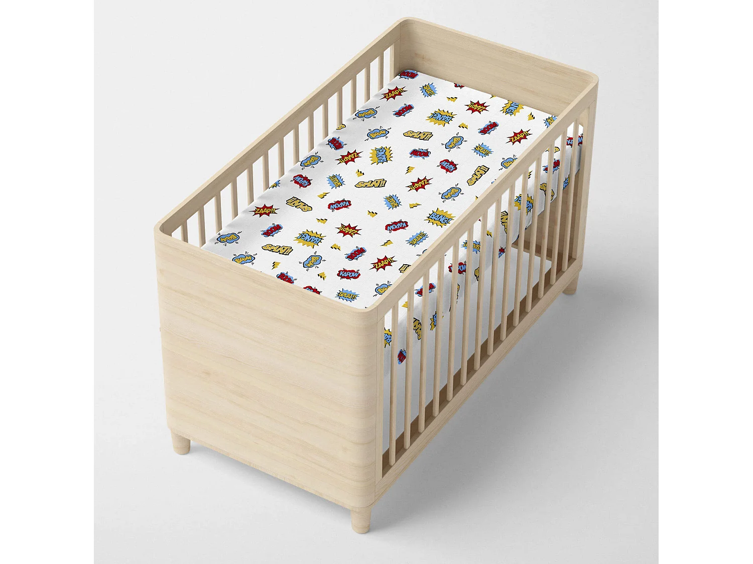 Drap-housse Lit Bébé 70x140 cm Bat