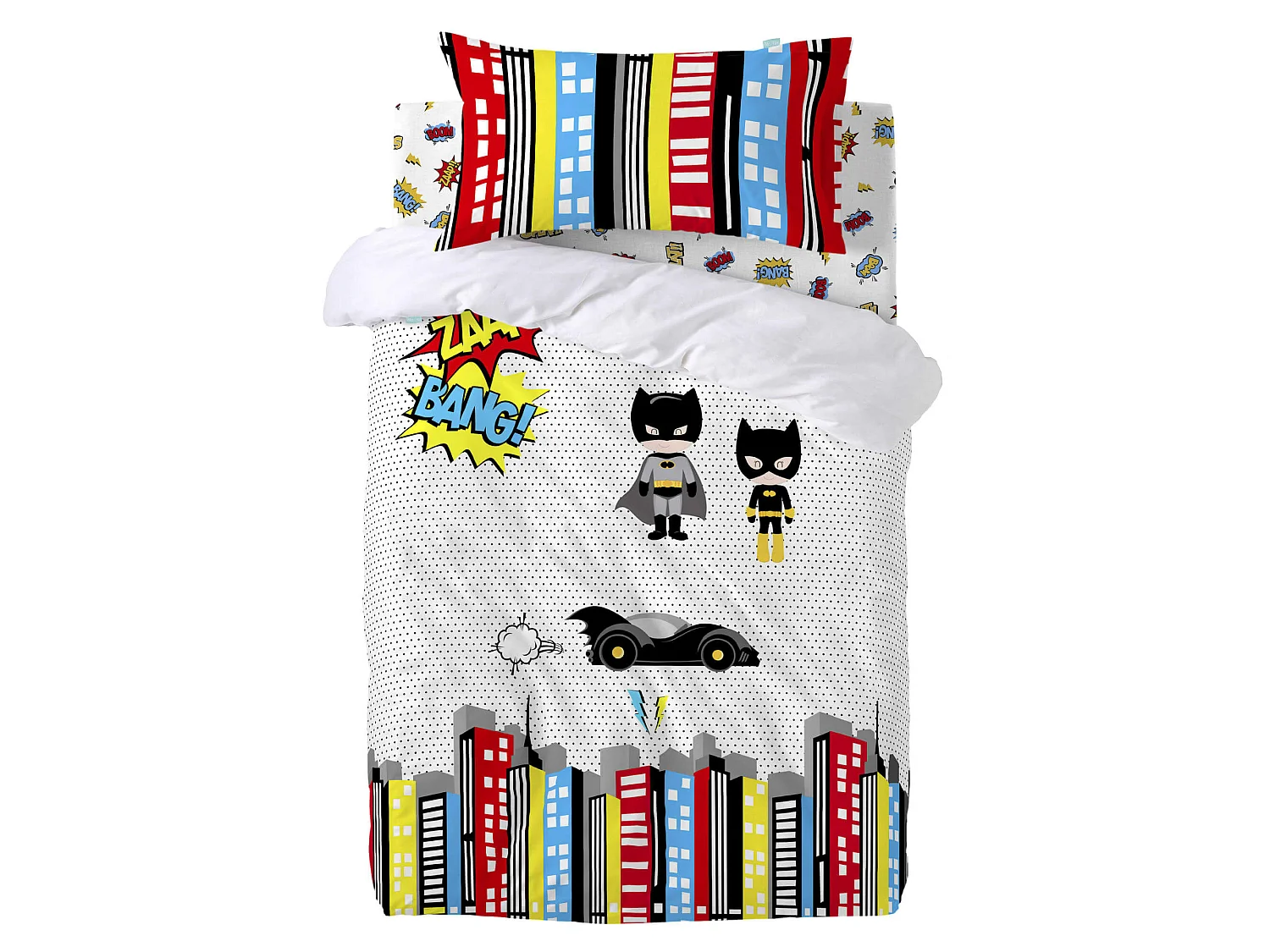 Drap-housse Lit Bébé 70x140 cm Bat