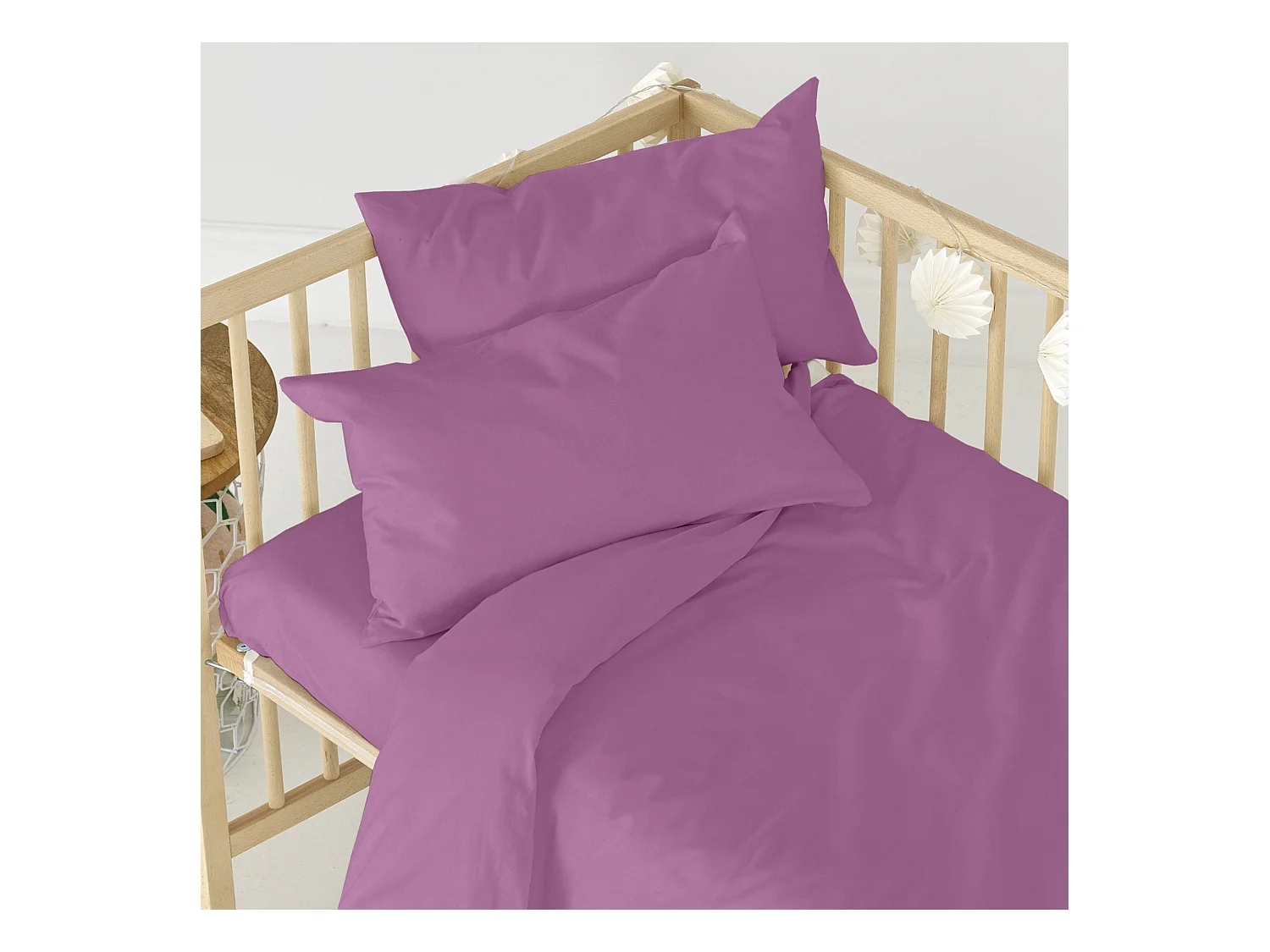 Drap-housse Berceau 60x120 cm Basic