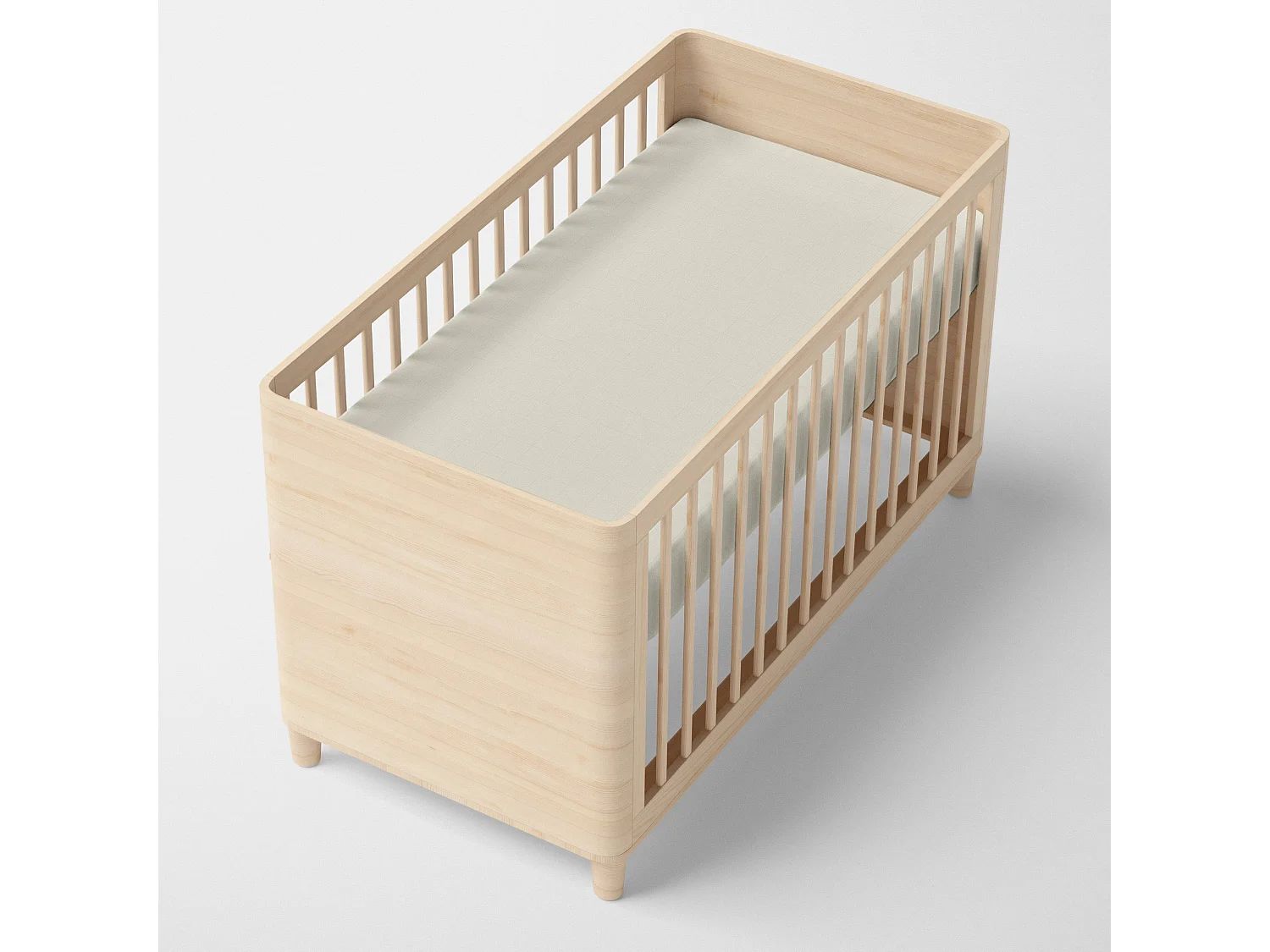 Drap-housse Berceau 60x120 cm Basic