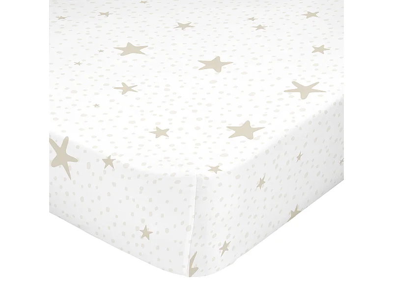 Drap-housse 105x200 cm Little star