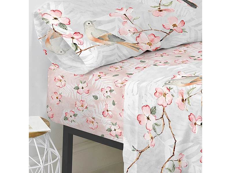 Drap-housse 160x200 cm Ohara