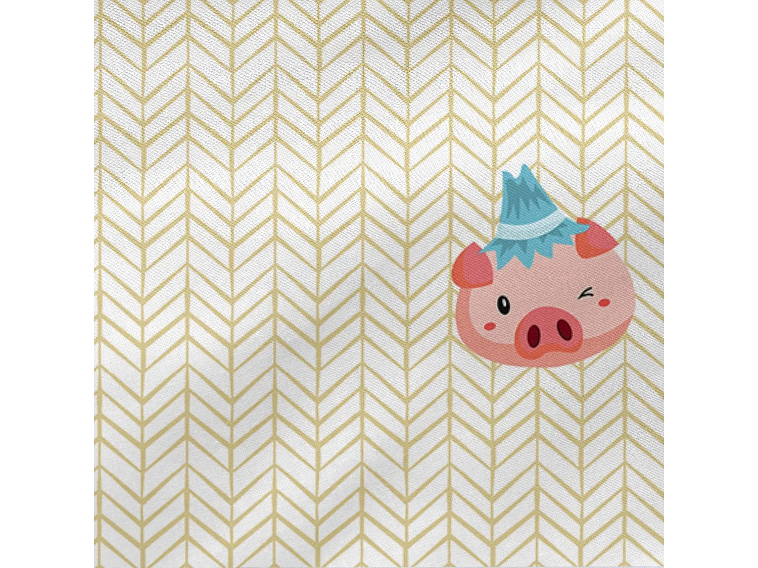 Drap-housse Lit Bébé 70x140 cm Piggys