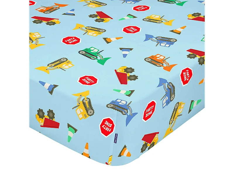 Lenzuolo inferiore Lettino 60x120 cm Machinery