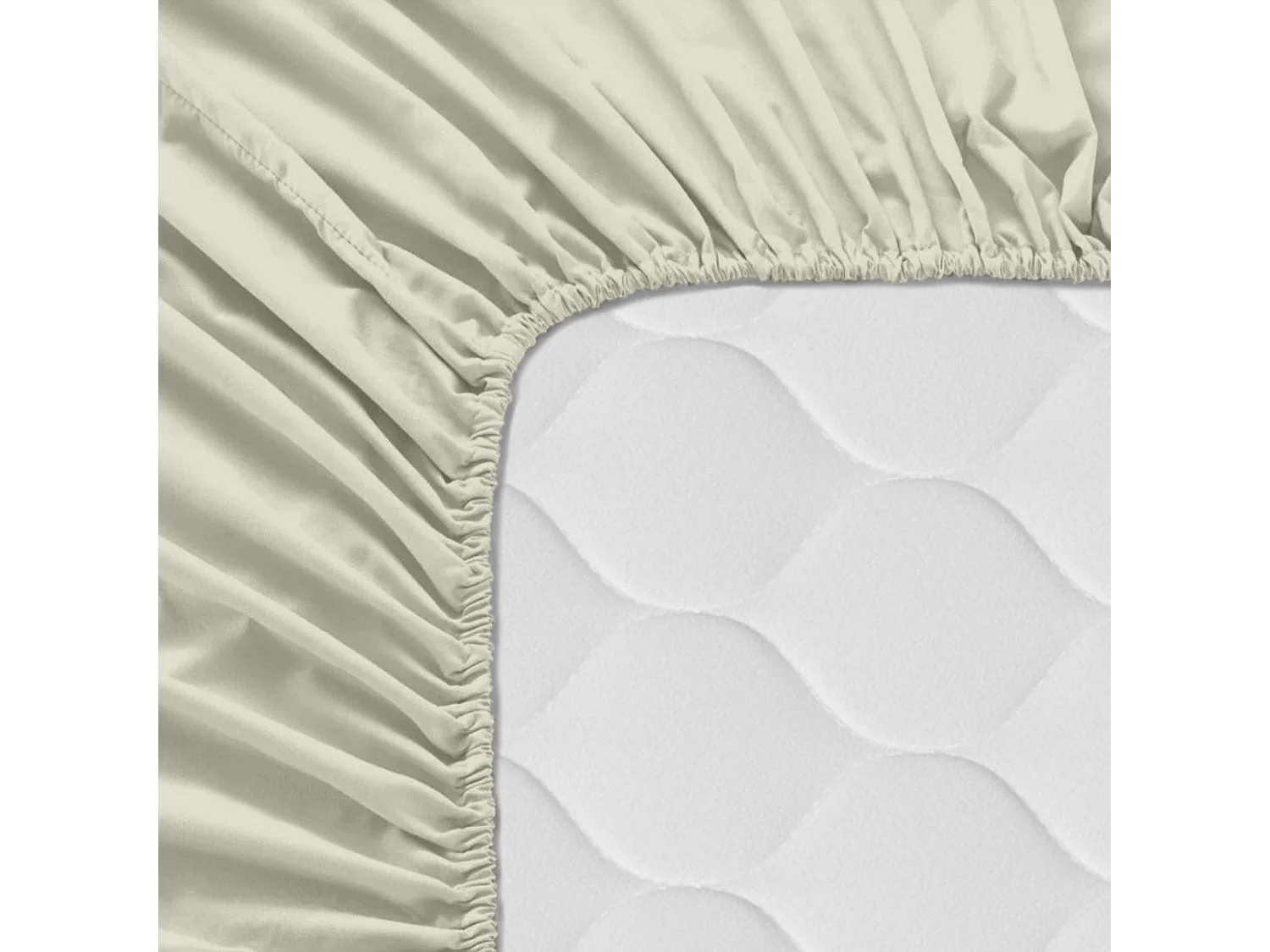 Drap-housse 140x200 cm Basic