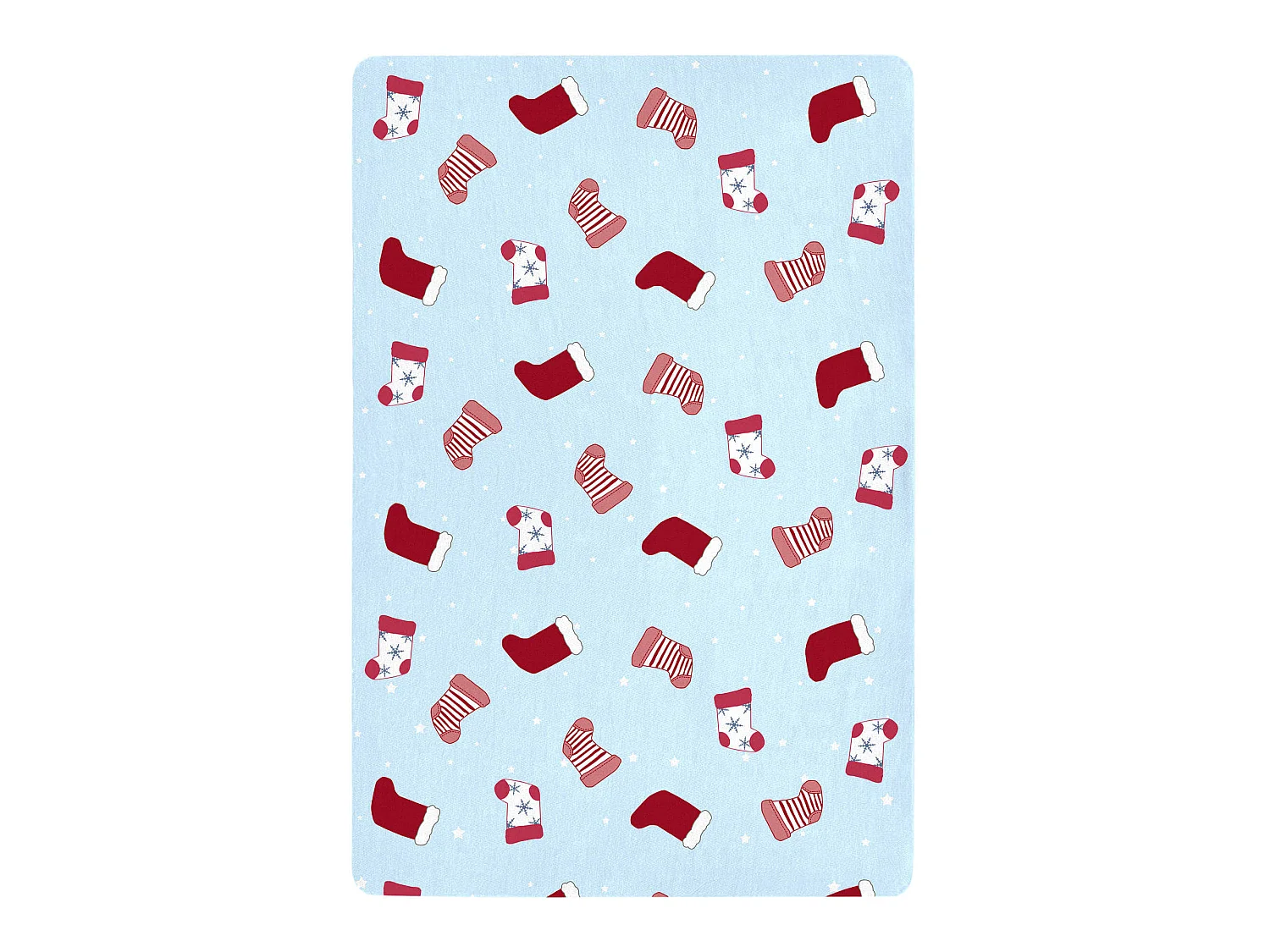 Spannbetttuch Kinderbett 60x120 cm Merry christmas