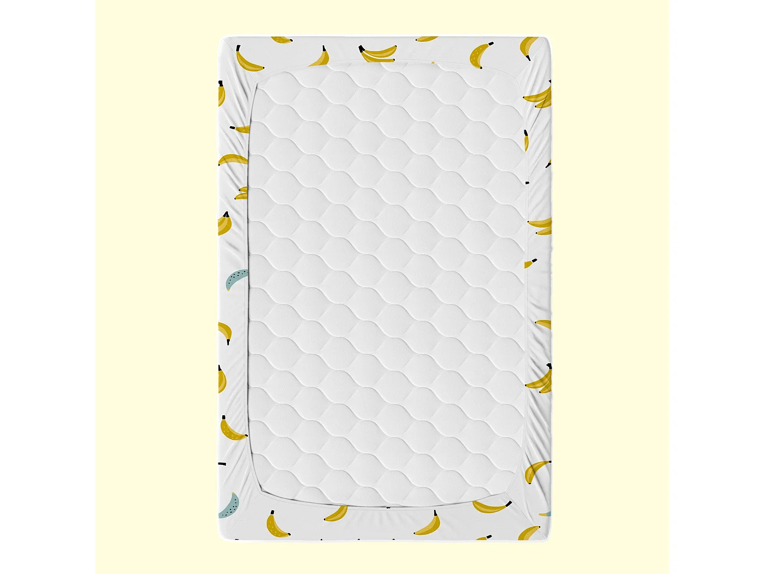 Spannbetttuch 105x200 cm Sweet banana