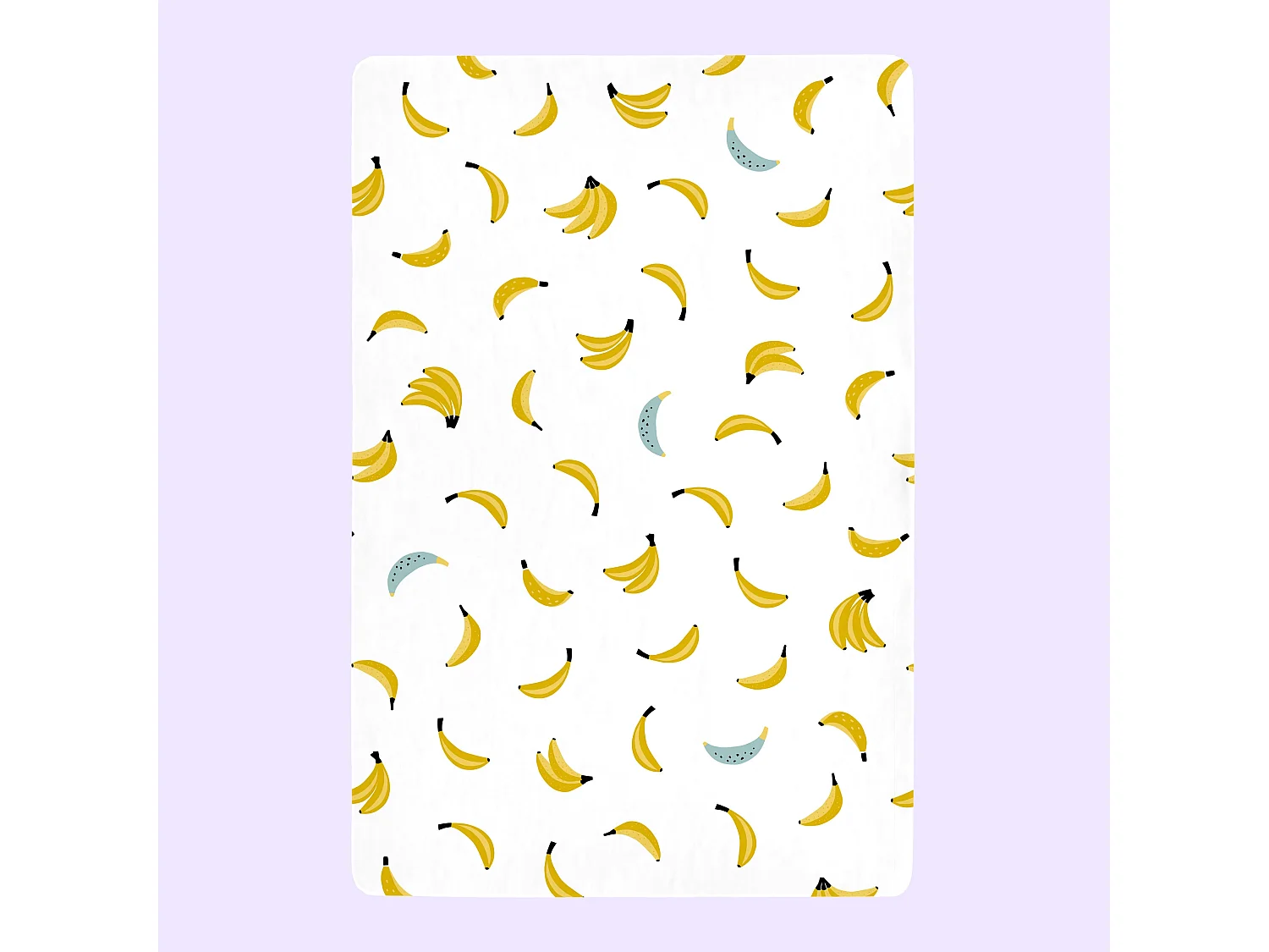 Spannbetttuch 105x200 cm Sweet banana