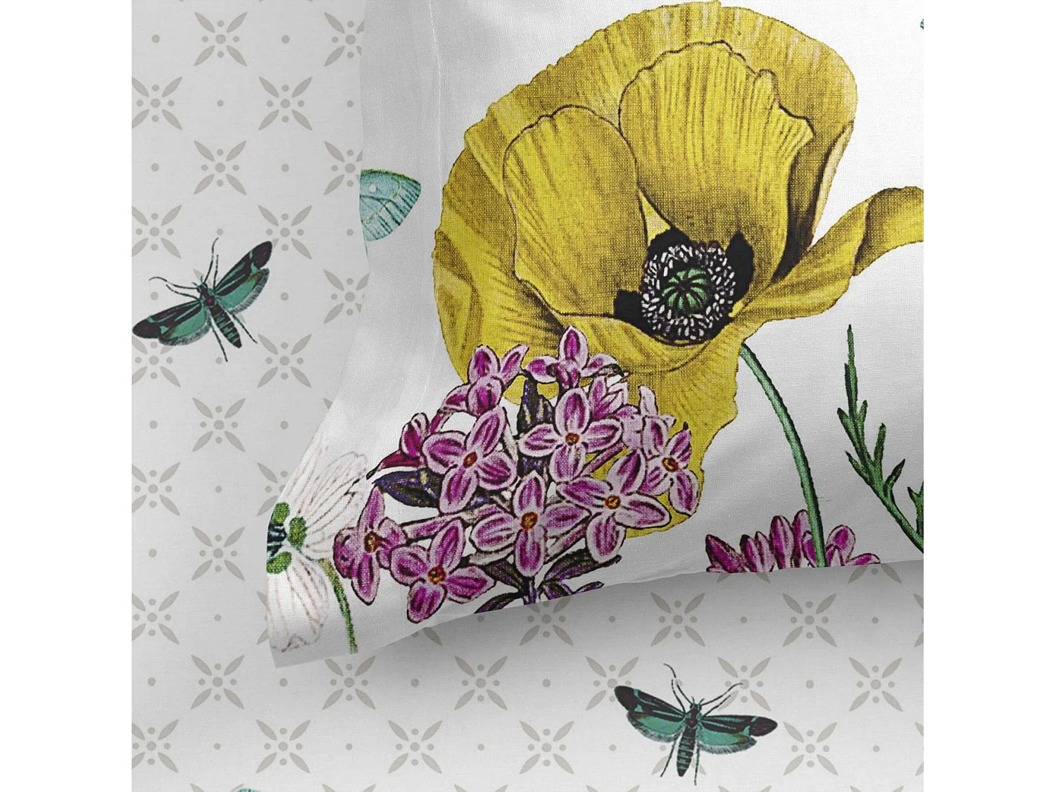 Drap-housse 160x200 cm Birds of paradise