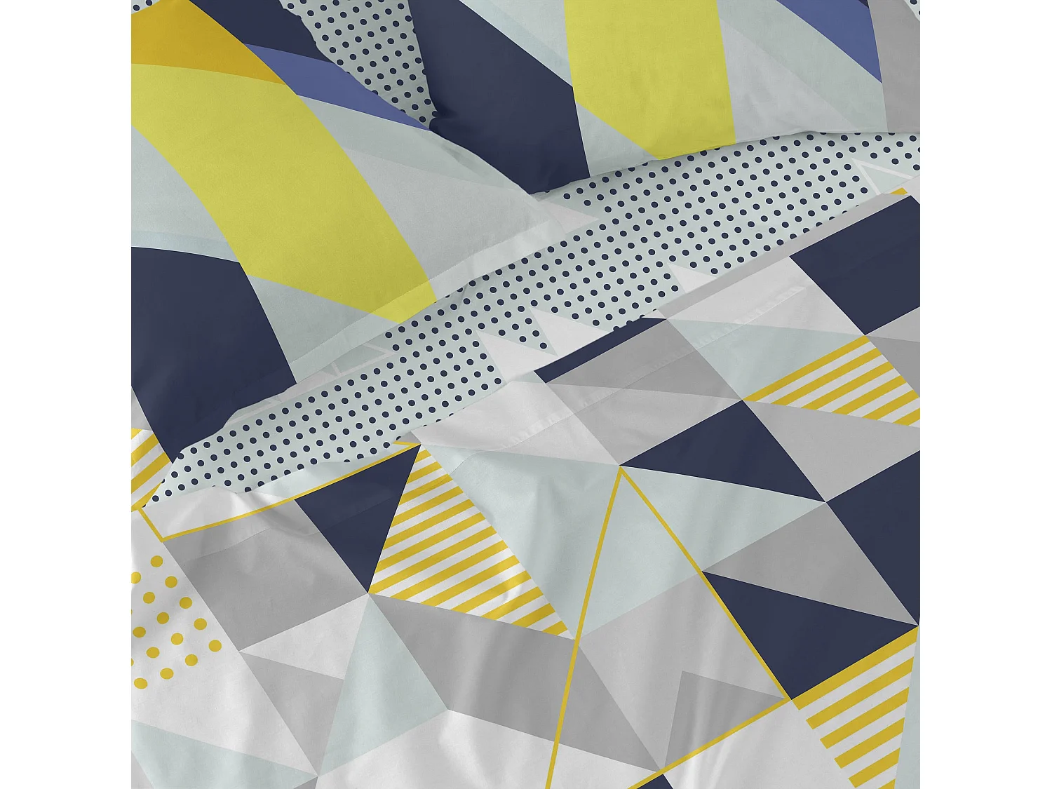 Drap-housse 140x200 cm Geo dot