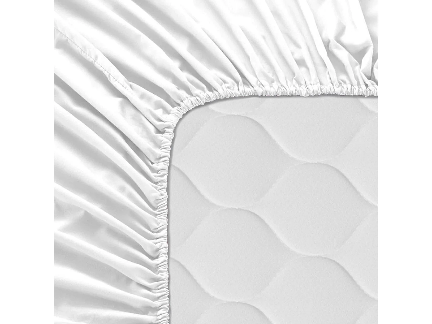 Drap-housse Lit Bébé 70x140 cm Basic