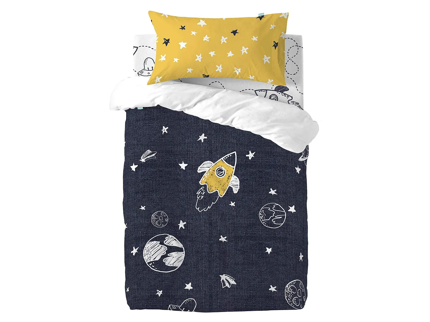 Drap-housse Berceau 60x120 cm Starspace