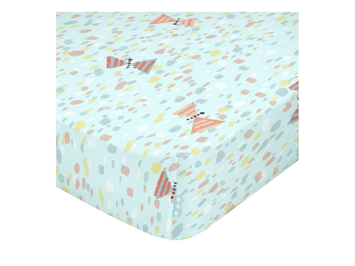 Drap-housse Lit Bébé 70x140 cm Woodland
