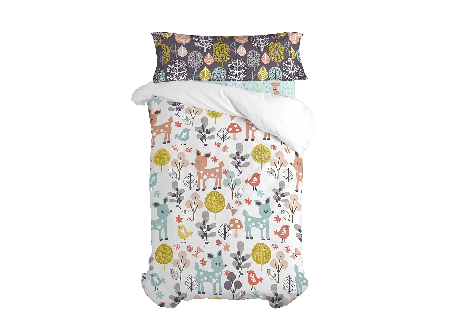 Spannbetttuch 105x200 cm Woodland