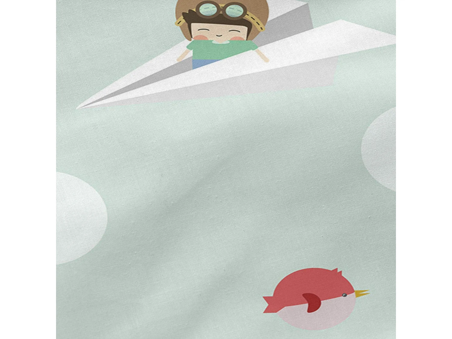 Spannbetttuch 105x200 cm Learning to fly