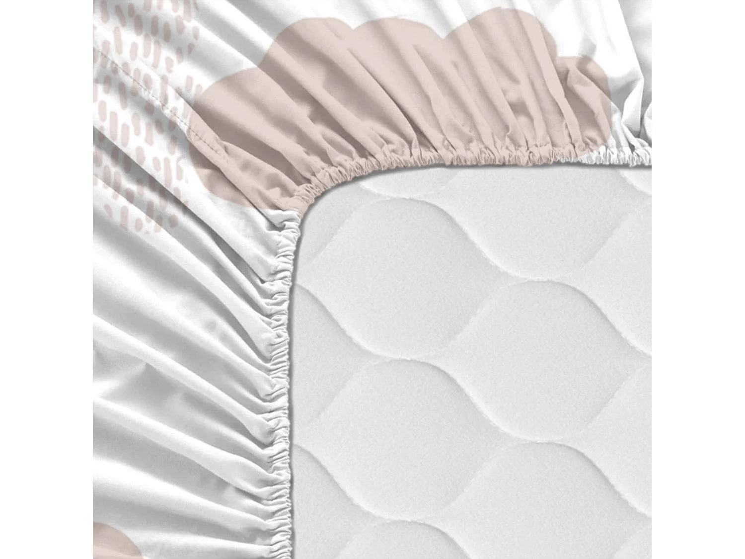 Bajera Cama 90 (90x200 cm) Clouds