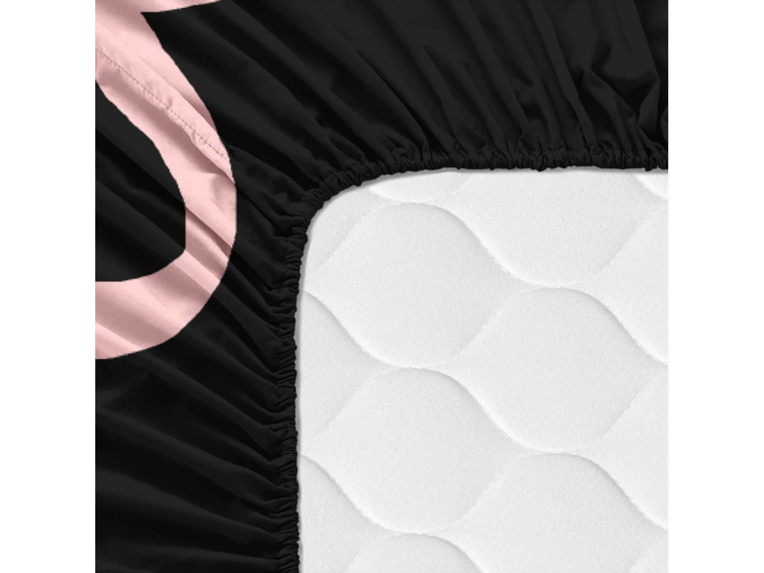 Drap-housse 160x200 cm Cosmic cats