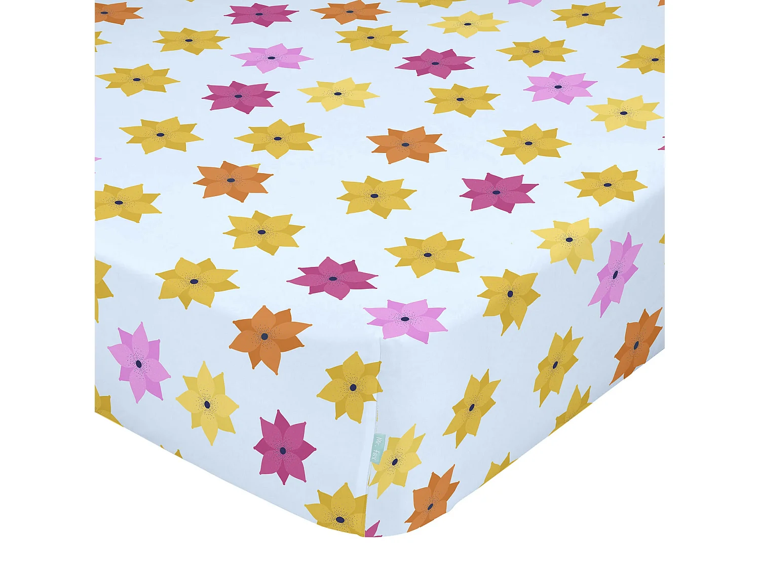 Spannbetttuch Kinderbett 70x140 cm Long braid