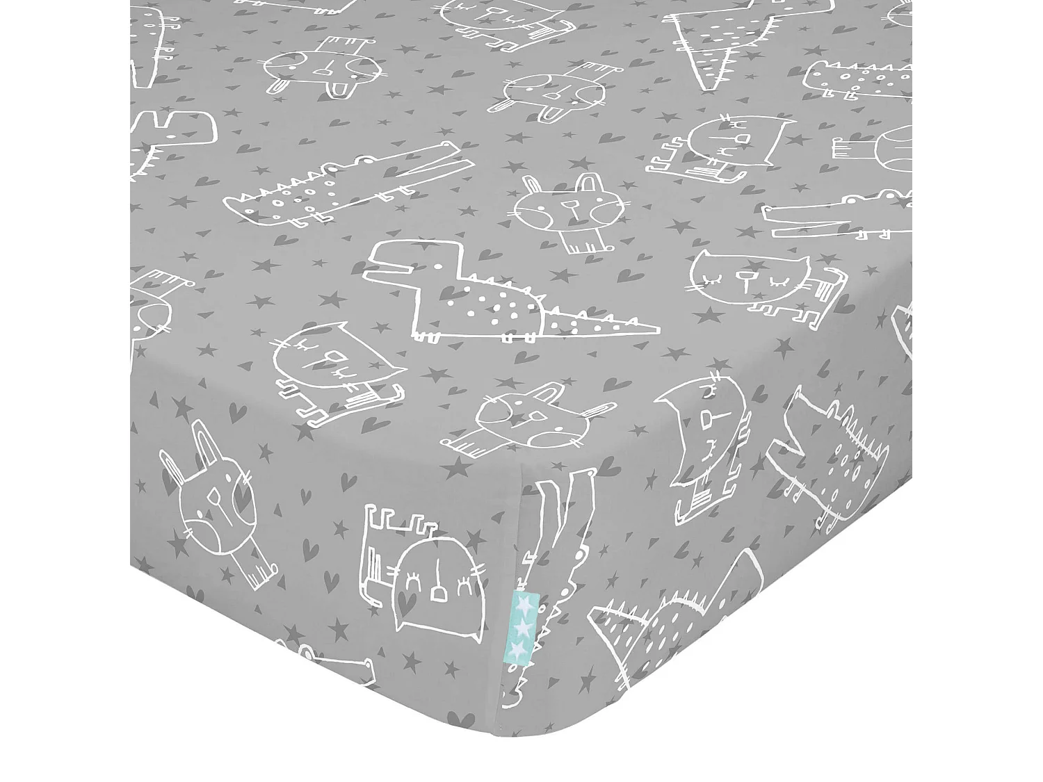 Drap-housse Lit Bébé 70x140 cm Best buddies