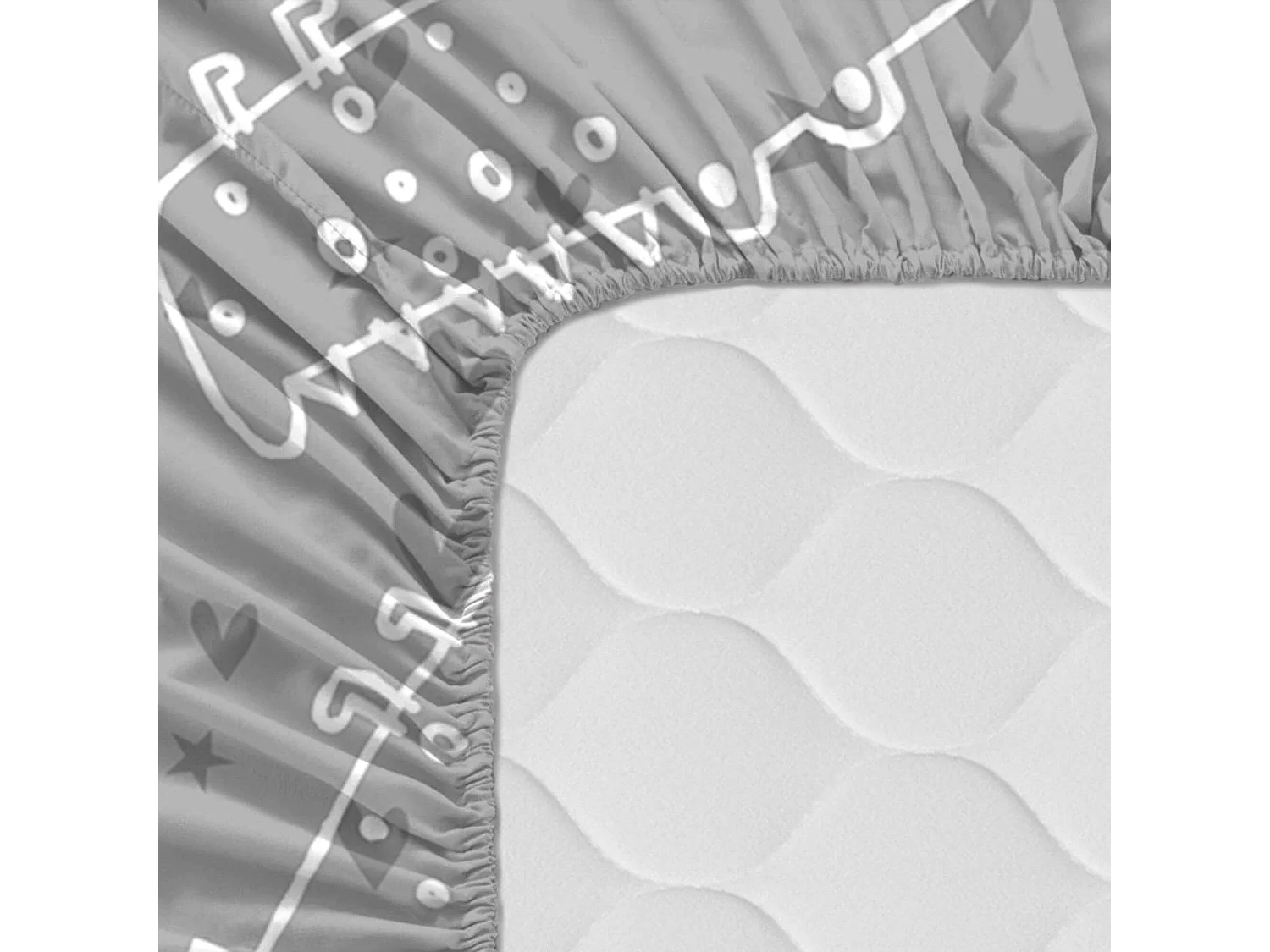 Drap-housse Lit Bébé 70x140 cm Best buddies